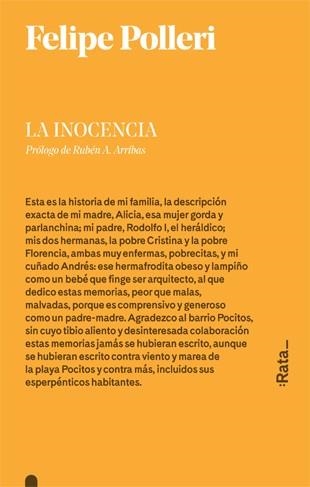 INOCENCIA, LA | 9788416738236 | POLLERI, FELIPE | Llibreria Drac - Llibreria d'Olot | Comprar llibres en català i castellà online