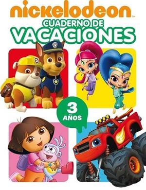 CUADERNO DE VACACIONES NICKELODEON. 3 AÑOS | 9788437201467 | Llibreria Drac - Llibreria d'Olot | Comprar llibres en català i castellà online