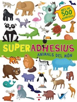 SUPERADHESIUS ANIMALS DEL MON | 9788466143202 | VV.AA. | Llibreria Drac - Librería de Olot | Comprar libros en catalán y castellano online