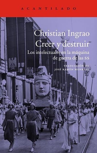 CREER Y DESTRUIR | 9788416748488 | INGRAO, CHRISTIAN | Llibreria Drac - Librería de Olot | Comprar libros en catalán y castellano online