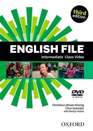ENGLISH FILE INTERMEDIATE CLASS DVD 3RD EDITION | 9780194597203 | OXENDEN, CLIVE | Llibreria Drac - Librería de Olot | Comprar libros en catalán y castellano online