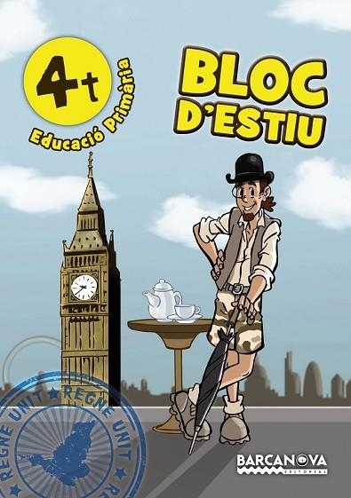 BLOC D'ESTIU 4T PRIMARIA | 9788448940386 | MURILLO, NÚRIA | Llibreria Drac - Librería de Olot | Comprar libros en catalán y castellano online