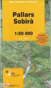 MAPA COMARCAL PALLARS SOBIRÀ 1:50000 | 9788439391746 | VV.AA. | Llibreria Drac - Librería de Olot | Comprar libros en catalán y castellano online
