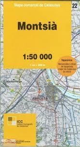 MAPA COMARCAL MONTSIÀ 1:50000 | 8414774340804 | VV.AA. | Llibreria Drac - Llibreria d'Olot | Comprar llibres en català i castellà online