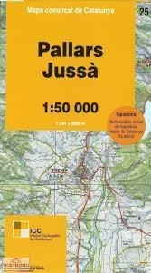 MAPA COMARCAL PALLARS JUSSÀ 1:50000 | 9788439390701 | VV.AA. | Llibreria Drac - Librería de Olot | Comprar libros en catalán y castellano online