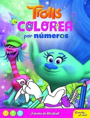 TROLLS. COLOREA POR NÚMEROS | 9788408172390 | DREAMWORKS | Llibreria Drac - Librería de Olot | Comprar libros en catalán y castellano online