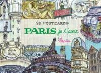 PARIS JE T'AIME 20 POSTCARDS | 9788416851003 | LAPIN | Llibreria Drac - Librería de Olot | Comprar libros en catalán y castellano online