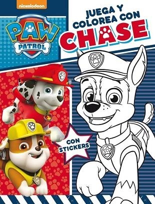 JUEGA Y COLOREA CON CHASE (PAW PATROL - PATRULLA CANINA. ACTIVIDADES) | 9788437201665 | NICKELODEON | Llibreria Drac - Librería de Olot | Comprar libros en catalán y castellano online