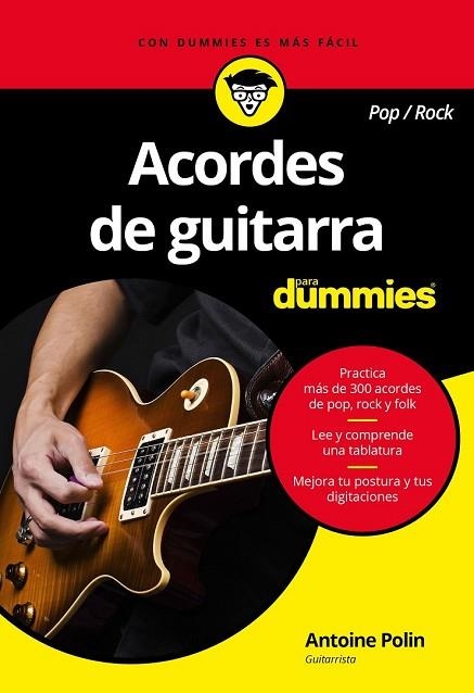 ACORDES DE GUITARRA POP ROCK PARA DUMMIES | 9788432903625 | POLIN, ANTOINE | Llibreria Drac - Librería de Olot | Comprar libros en catalán y castellano online