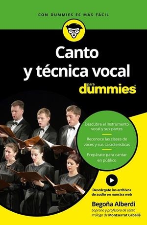CANTO Y TÉCNICA VOCAL PARA DUMMIES | 9788432903663 | ALBERDI, BEGOÑA | Llibreria Drac - Librería de Olot | Comprar libros en catalán y castellano online