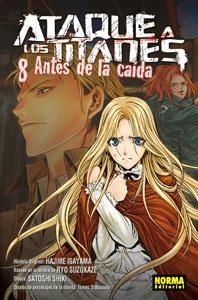 ANTES DE LA CAÍDA (ATAQUE A LOS TITANES 8) | 9788467928136 | ISAYAMA, HAJIME; SUZUKAZE, RYO; SHIKI, SATOSHI; SHIBAMOTO | Llibreria Drac - Librería de Olot | Comprar libros en catalán y castellano online