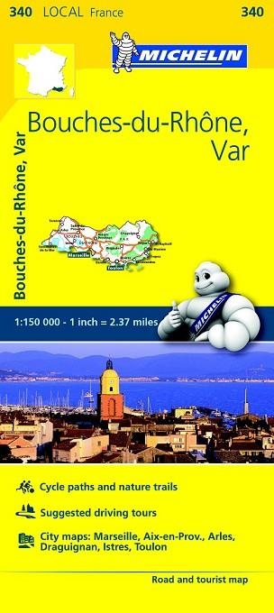 BOUCHES-DU-RHÔNE, VAR MAPA LOCAL FRANCE (340) | 9782067210691 | Llibreria Drac - Librería de Olot | Comprar libros en catalán y castellano online