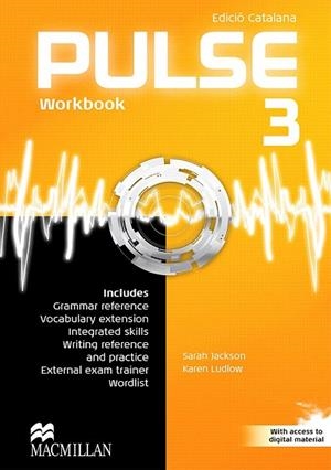 PULSE 3 WORKBOOK PK CAT | 9780230439511 | JACKSON, SARAH; LUDLOW, KAREN | Llibreria Drac - Llibreria d'Olot | Comprar llibres en català i castellà online