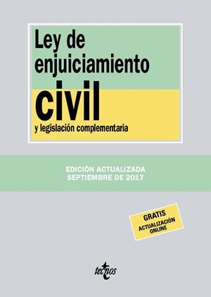 LEY DE ENJUICIAMIENTO CIVIL Y LEGISLACIÓN COMPLEMENTARIA (BIBLIOTECA DE TEXTOS LEGALES) | 9788430971787 | AA.DD. | Llibreria Drac - Librería de Olot | Comprar libros en catalán y castellano online