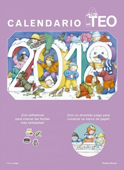 CALENDARIO TEO 2018 | 9788408175926 | DENOU, VIOLETA | Llibreria Drac - Librería de Olot | Comprar libros en catalán y castellano online