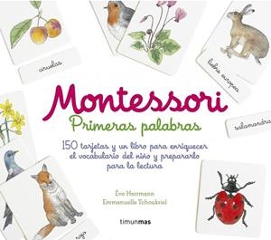 MONTESSORI. PRIMERAS PALABRAS | 9788408169215 | HERRMANN, ÈVE; TCHOUKRIEL, EMMANUELLE | Llibreria Drac - Llibreria d'Olot | Comprar llibres en català i castellà online