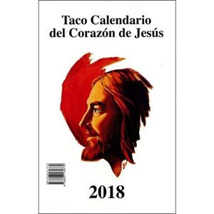 CALENDARIO DEL CORAZON DE JESUS 2018 TACO GIGANTE | 9788427139770 | AA.DD. | Llibreria Drac - Llibreria d'Olot | Comprar llibres en català i castellà online