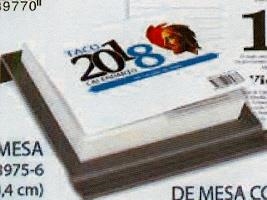 CALENDARIO 2018 TACO MESA CORAZON DE JESUS | 9788427139756 | AA.DD. | Llibreria Drac - Librería de Olot | Comprar libros en catalán y castellano online