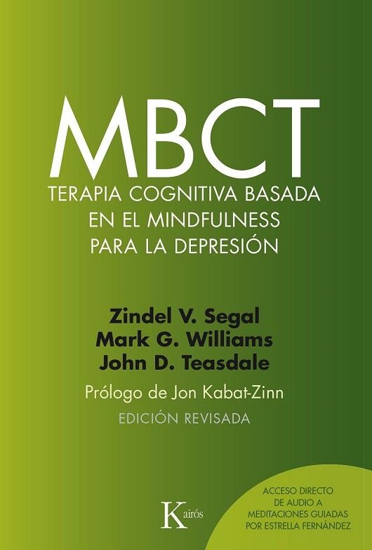 MBCT TERAPIA COGNITIVA BASADA EN EL MINDFULNESS PARA LA DEPRESIÓN | 9788499885674 | AA.DD. | Llibreria Drac - Librería de Olot | Comprar libros en catalán y castellano online
