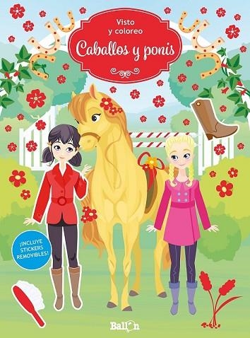 CABALLOS Y PONIS (VISTO Y COLOREO) | 9789403201245 | Llibreria Drac - Llibreria d'Olot | Comprar llibres en català i castellà online