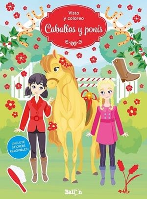 CABALLOS Y PONIS (VISTO Y COLOREO) | 9789403201245 | Llibreria Drac - Llibreria d'Olot | Comprar llibres en català i castellà online