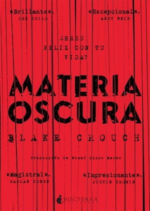 MATERIA OSCURA | 9788416858217 | CROUCH, BLAKE | Llibreria Drac - Llibreria d'Olot | Comprar llibres en català i castellà online