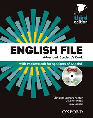 ENGLISH FILE ADVANCED STUDENT'S BOOK + WORKBOOK WITH KEY PACK 3RD EDITION | 9780194502160 | LATHAM-KOENIG, CHRISTINA; OXENDEN, CLIVE; LAMBERT-THIZY, DOMINIQUE | Llibreria Drac - Librería de Olot | Comprar libros en catalán y castellano online