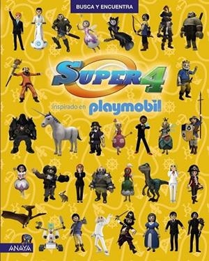SUPER 4 - BUSCA Y ENCUENTRA | 9788469834589 | PLAYMOBIL | Llibreria Drac - Librería de Olot | Comprar libros en catalán y castellano online