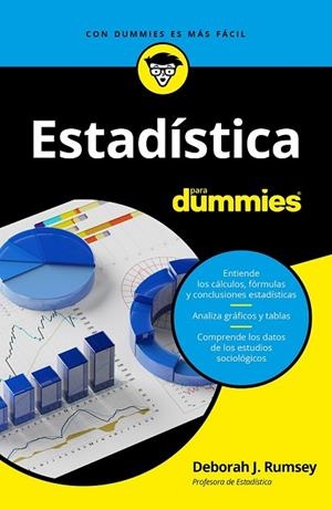 ESTADÍSTICA PARA DUMMIES | 9788432903854 | RUMSEY, DEBORAH J. | Llibreria Drac - Llibreria d'Olot | Comprar llibres en català i castellà online