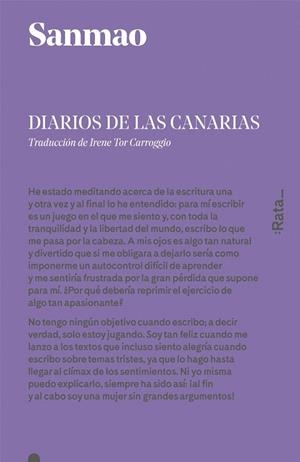 DIARIOS DE LAS CANARIAS | 9788416738090 | SANMAO | Llibreria Drac - Librería de Olot | Comprar libros en catalán y castellano online
