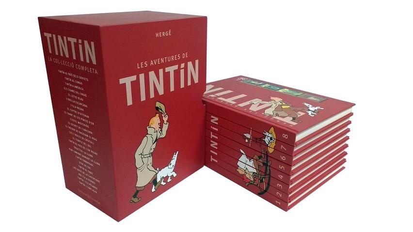 AVENTURES DE TINTIN, LES (COL·LECCIÓ 8 VOLUMS LUXE) | 9788426144515 | VV.AA. | Llibreria Drac - Librería de Olot | Comprar libros en catalán y castellano online
