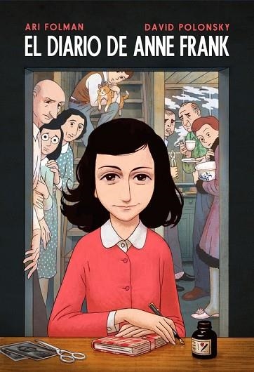 DIARIO DE ANNE FRANK, EL (NOVELA GRÁFICA) | 9788466340564 | FRANK, ANNE; FOLMAN, ARI;; POLONSKY, DAVID | Llibreria Drac - Librería de Olot | Comprar libros en catalán y castellano online