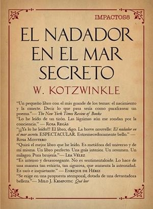 NADADOR EN EL MAR SECRETO, EL (IMPACTOS 8) | 9788417181055 | KOTZWINKLE, WILLIAM | Llibreria Drac - Librería de Olot | Comprar libros en catalán y castellano online