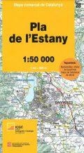 PLA DE L'ESTANY (MAPA COMARCAL DE CATALUNYA 1: 50000) | 9788439394235 | INSTITUT CARTOGRAFIC DE CATALUNYA | Llibreria Drac - Librería de Olot | Comprar libros en catalán y castellano online