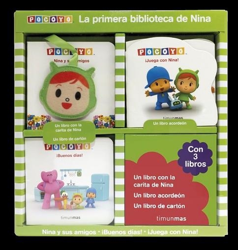 POCOYÓ. LA PRIMERA BIBLIOTECA DE NINA | 9788408175056 | ZINKIA ENTERTAINMENT, S. A. | Llibreria Drac - Librería de Olot | Comprar libros en catalán y castellano online