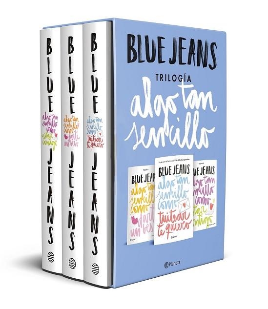 ALGO TAN SENCILLO (ESTUCHE 3 VOL.) | 9788408179023 | BLUE JEANS | Llibreria Drac - Librería de Olot | Comprar libros en catalán y castellano online