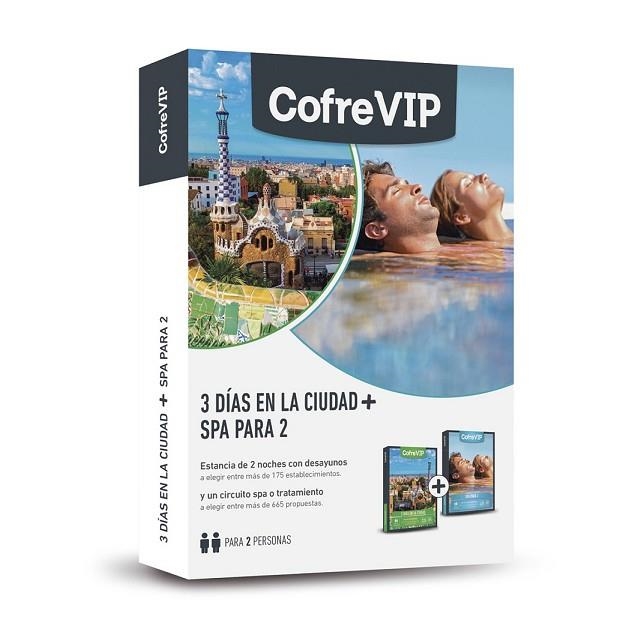 COFREVIP 3 DÍAS EN LA CIUDAD + SPA PARA 2 | 8436544548418 | VV.AA. | Llibreria Drac - Librería de Olot | Comprar libros en catalán y castellano online
