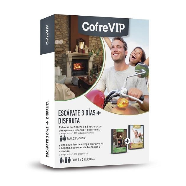 COFREVIP ESCÁPATE 3 DÍAS + DISFRUTA | 8436544548401 | VV.AA. | Llibreria Drac - Librería de Olot | Comprar libros en catalán y castellano online