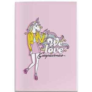 WE LOVE GUAPICORNIOS (LIBRETA FLEXIBOOK) | 8432715097549 | Llibreria Drac - Librería de Olot | Comprar libros en catalán y castellano online