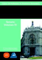 CUERPO DE PROFESORES DE ENSEÑANZA SECUNDARIA. ECONOMÍA. TEMARIO. VOLUMEN IV | 9788466580786 | VIVÓ MURCIANO, PILAR (IVEP)/ALBERO HERNANDEZ, JORDI VICENT/MARTINEZ DELGADO, Mª VICTORIA | Llibreria Drac - Librería de Olot | Comprar libros en catalán y castellano online