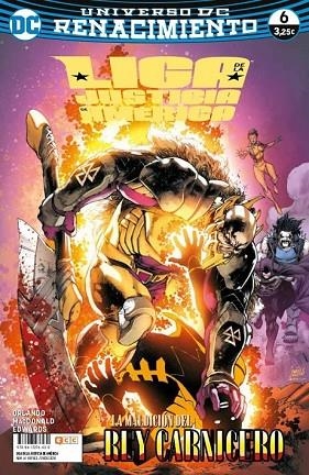 MALDICION DEL REY CARNICERO, LA LIGA DE LA JUSTICIA AMERICA (RENACIMIENTO 6) | 9788417276430 | ORLANDO, STEVE | Llibreria Drac - Llibreria d'Olot | Comprar llibres en català i castellà online