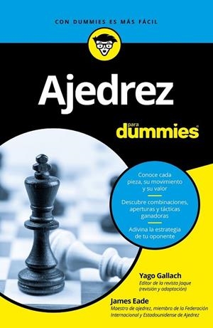 AJEDREZ PARA DUMMIES | 9788432904141 | EADE, JAMES | Llibreria Drac - Llibreria d'Olot | Comprar llibres en català i castellà online
