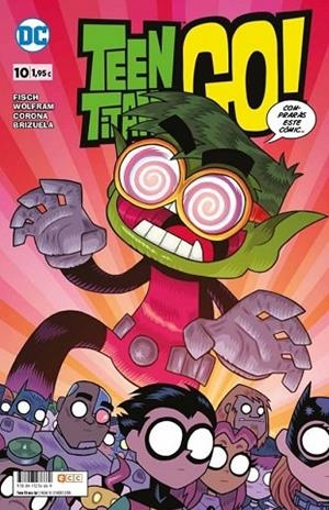 TEEN TITANS GO! NÚM. 10 | 9788417276669 | FISCH, SHOLLY; WOLFRAM, AMY | Llibreria Drac - Llibreria d'Olot | Comprar llibres en català i castellà online