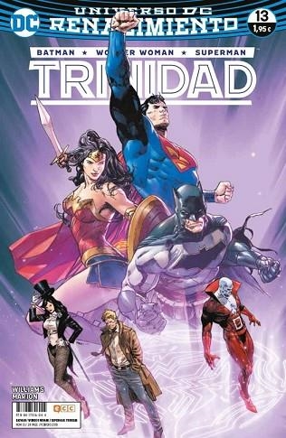 BATMAN / SUPERMAN / WONDER WOMAN: TRINIDAD NÚM. 13 (RENACIMIENTO) | 9788417316044 | WILLIAMS, ROB | Llibreria Drac - Llibreria d'Olot | Comprar llibres en català i castellà online