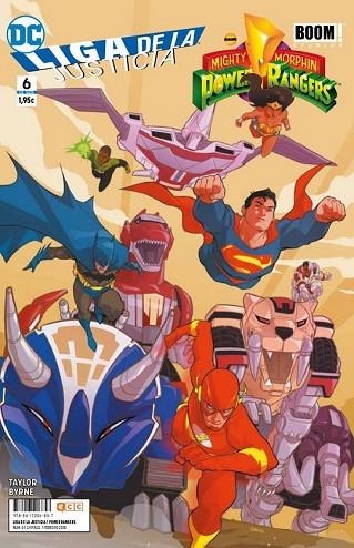 LIGA DE LA JUSTICIA / POWER RANGERS NÚM. 06 | 9788417316204 | TAYLOR, TOM/ BYRNE, STEPHEN | Llibreria Drac - Llibreria d'Olot | Comprar llibres en català i castellà online