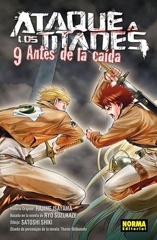 ANTES DE LA CAÍDA (ATAQUE A LOS TITANES 9) | 9788467929638 | AA.DD. | Llibreria Drac - Librería de Olot | Comprar libros en catalán y castellano online