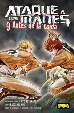 ANTES DE LA CAÍDA (ATAQUE A LOS TITANES 9) | 9788467929638 | AA.DD. | Llibreria Drac - Librería de Olot | Comprar libros en catalán y castellano online