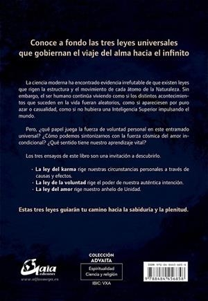 LEY DEL KARMA, LEY DE LA VOLUNTAD, LEY DEL AMOR | 9788484456858 | SINGER, MICHAEL A. | Llibreria Drac - Librería de Olot | Comprar libros en catalán y castellano online