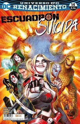 ESCUADRÓN SUICIDA NÚM. 14 (RENACIMIENTO) | 9788417354367 | WILLIAMS, ROB | Llibreria Drac - Llibreria d'Olot | Comprar llibres en català i castellà online