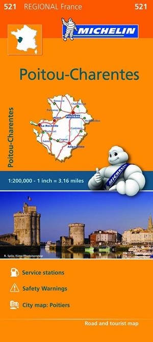 MAPA REGIONAL POITOU-CHARENTES (REGIONAL FRANCE 521) | 9782067209251 | AA.DD. | Llibreria Drac - Librería de Olot | Comprar libros en catalán y castellano online